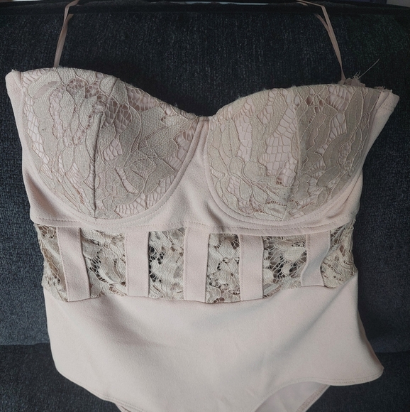 Blush pink bodysuit - Picture 2 of 5